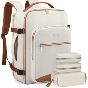 Travel Backpack Women, Flight Approved Carry On with 17.3inch Laptop Compartment